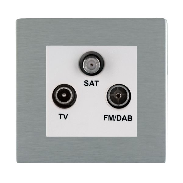 Sher CFX SS Non-Isolat DAB TV+FM+SAT WH