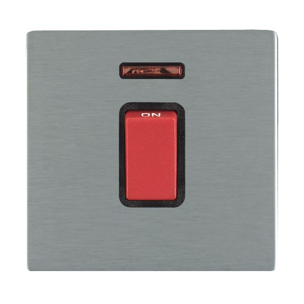 S-CFX SS 1g 45A Double Pole+N Red Rkr/BL