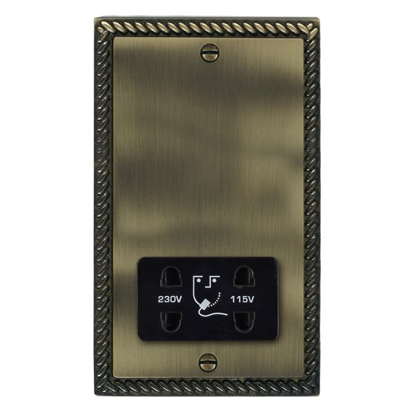 Cher G AB Shaver Dual Volt Socket BL