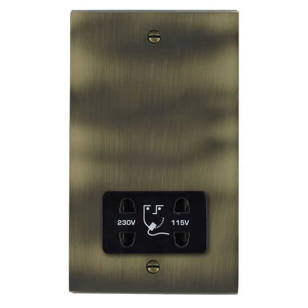 Cher V AB Shaver Dual Volt Socket BL
