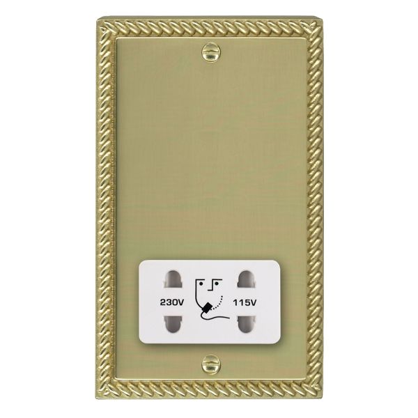 Cher G PB Shaver Dual Volt Socket WH