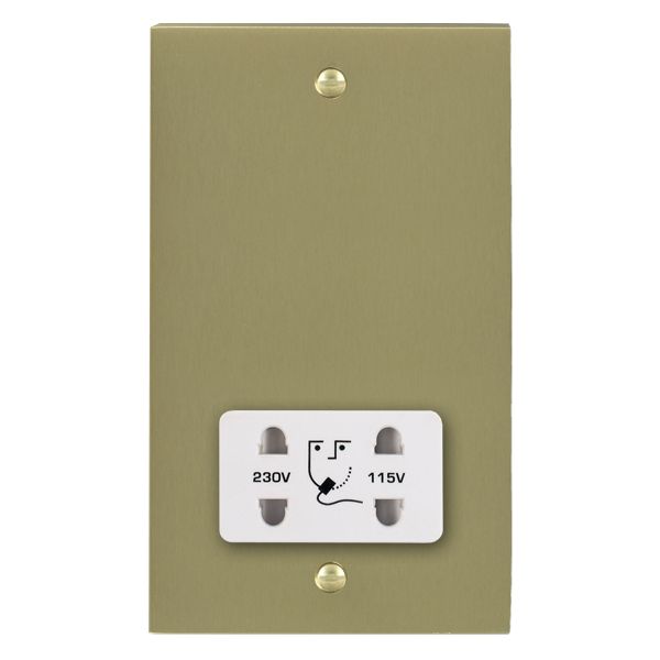 Cher V SB Shaver Dual Volt Socket WH