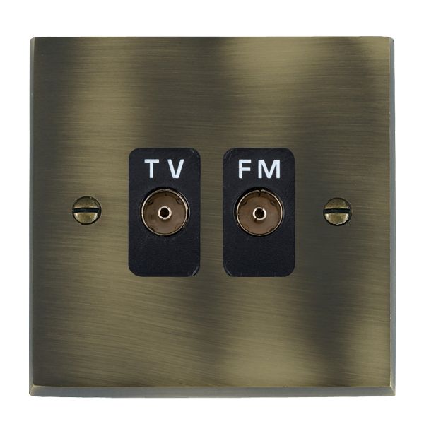 Cher V AB Isol TVFM Diplex 1in/2o BL
