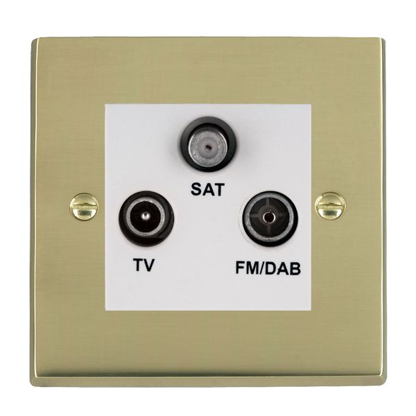 Cher V PB Non-Isolat DAB TV+FM+SAT WH