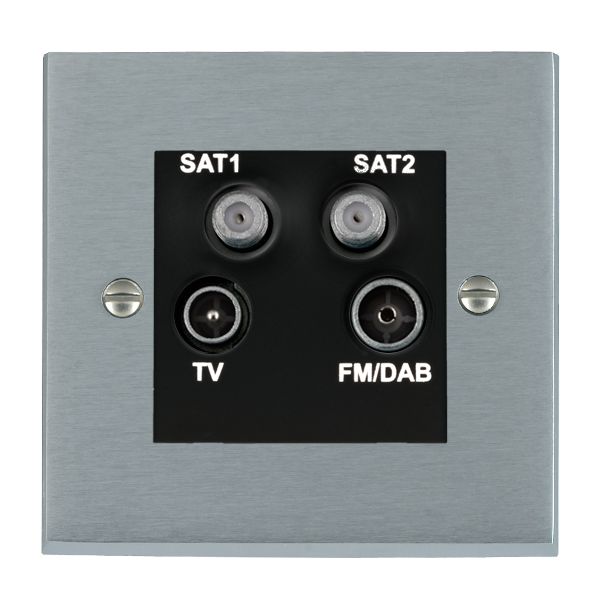 Cher V SC Non-Isolated TV+FM+2XSAT BL