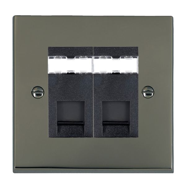 Cher V BK 2g RJ45 CAT5E Unshielded BL