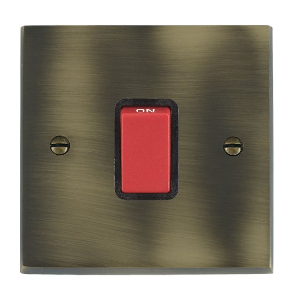 Cher V AB 1g 45A Double Pole Red Rkr/BL