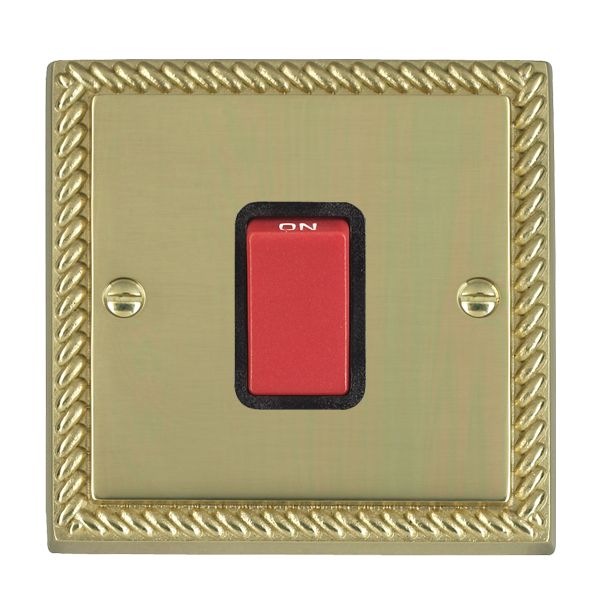 Cher G PB 1g 45A Double Pole Red Rkr/BL