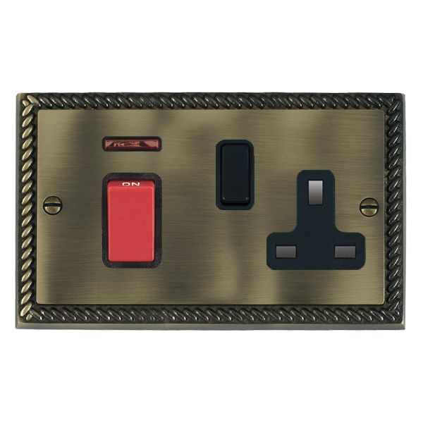 Cher G AB 45DP+N+SS1 Red/BL/BL