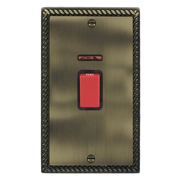 Cher G AB 45A DP+N VERTICAL Red Rkr/BL
