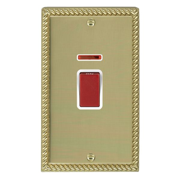 Cher G PB 45A DP+N VERTICAL Red Rkr/WH