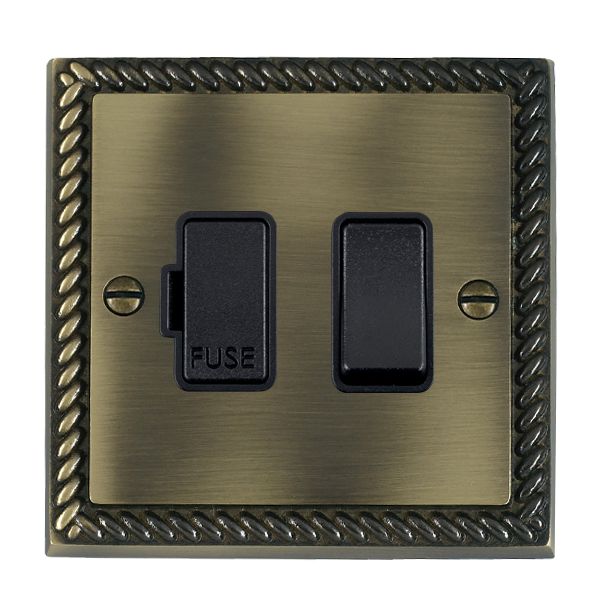 Cher G AB 1g 13A DP Fused Spur BL/BL