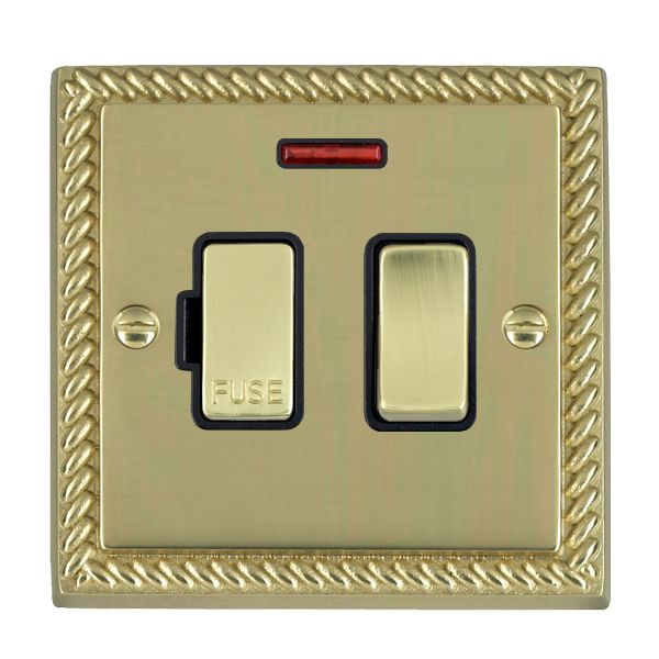 Cher G PB 13A DP Fused Spur+N PB/BL