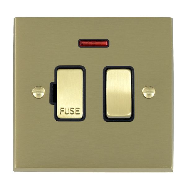 Cher V SB 13A DP Fused Spur+N SB/BL