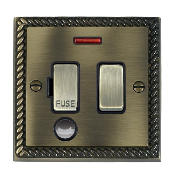Cher G AB 13A DP Fuse SP+N+CO AB/BL