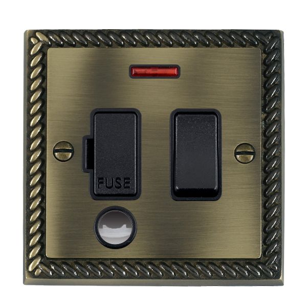 Cher G AB 13A DP Fuse SP+N+CO BL/BL
