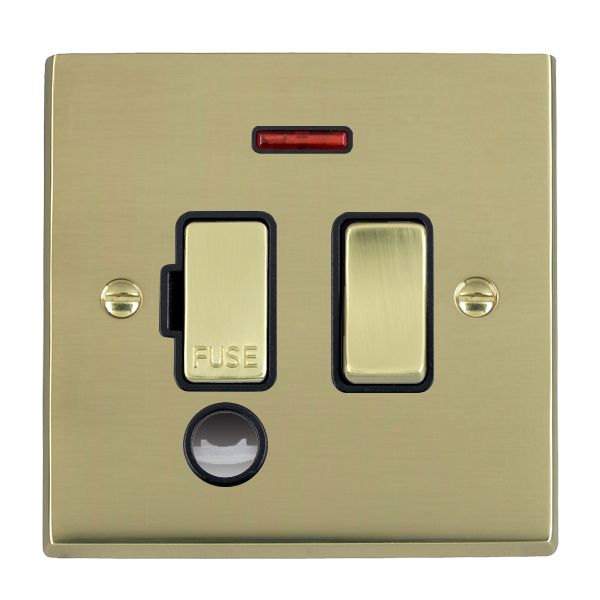 Cher V PB 13A DP Fuse SP+N+CO PB/BL