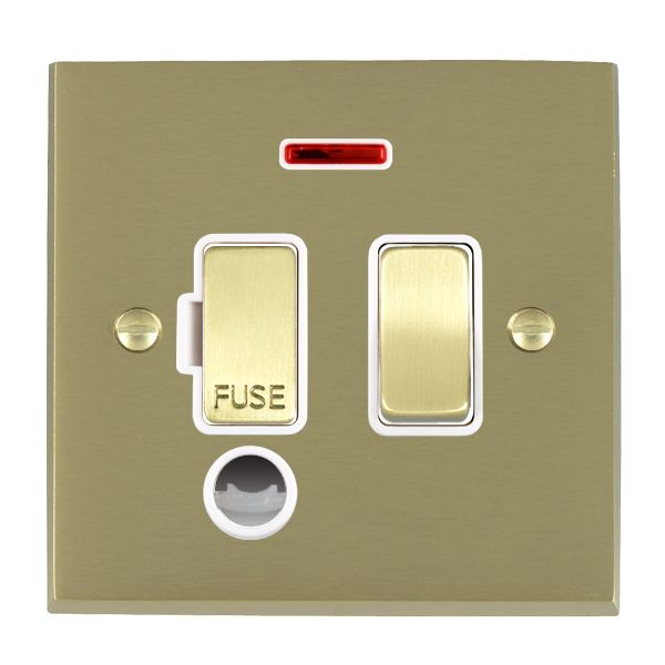 Cher V SB 13A DP Fuse SP+N+CO SB/WH