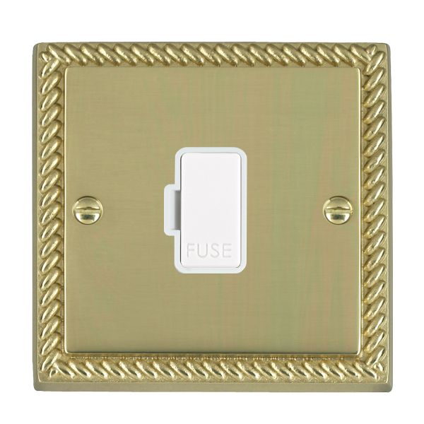 Cher G PB 1g 13A Fuse Only WH/WH
