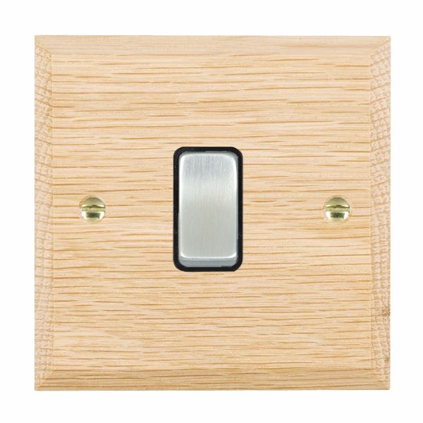 Wood Cha L/O 1g 10AX 2 Way Rkr SC/BL