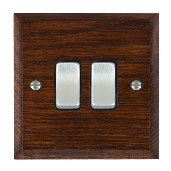 Wood Cha A/M 2g 10AX 2 Way Rkr SC/BL