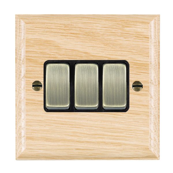 Wood Ovo L/O 3g 10AX 2 Way Rkr AB/BL
