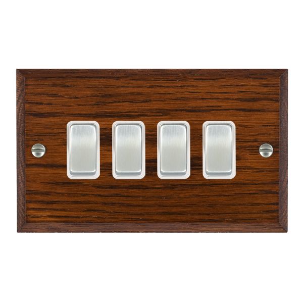 Wood Cha A/M 4g 10AX 2 Way Rkr SC/WH