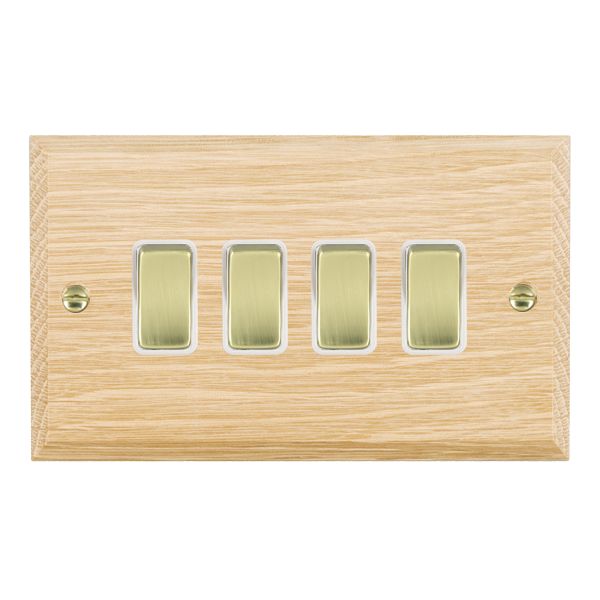 Wood Cha L/O 4g 10AX 2 Way Rkr PB/WH