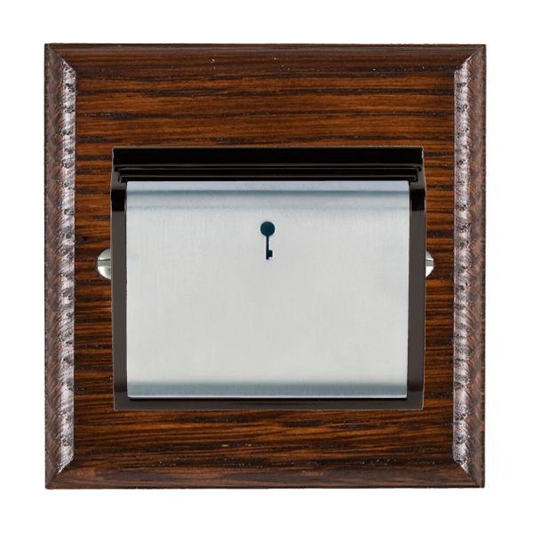 Wood Ovo A/M 10A (6AX) Card Swt SC/BL