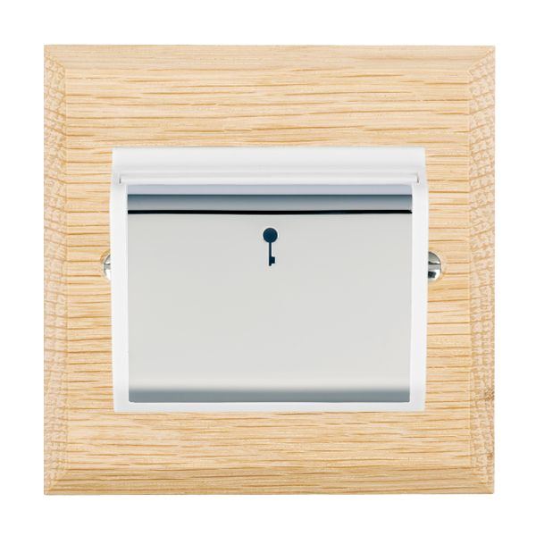 Wood Cha L/O 10A (6AX) Card Swt BC/WH