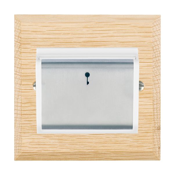 Wood Cha L/O 10A (6AX) Card Swt SC/WH
