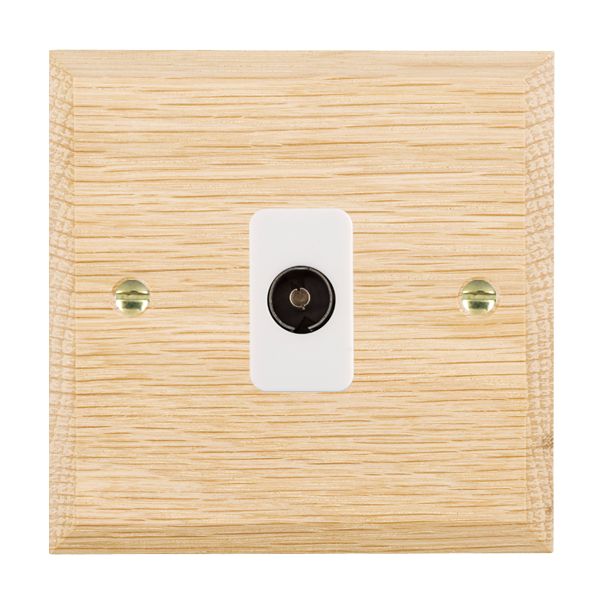 Wood Cha L/O 1g N-Isol TV 1in/1out WH