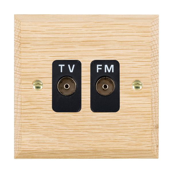 Wood Cha L/O Isol TVFM Diplex 1in/2o BL