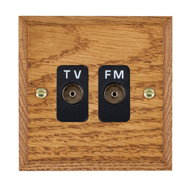 Wood Cha M/O Isol TVFM Diplex 1in/2o BL