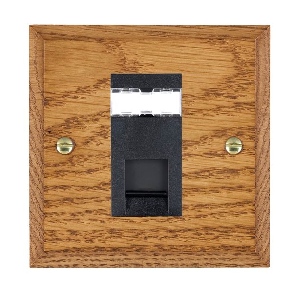 Wood Cha M/O 1g RJ12 Unshielded BL