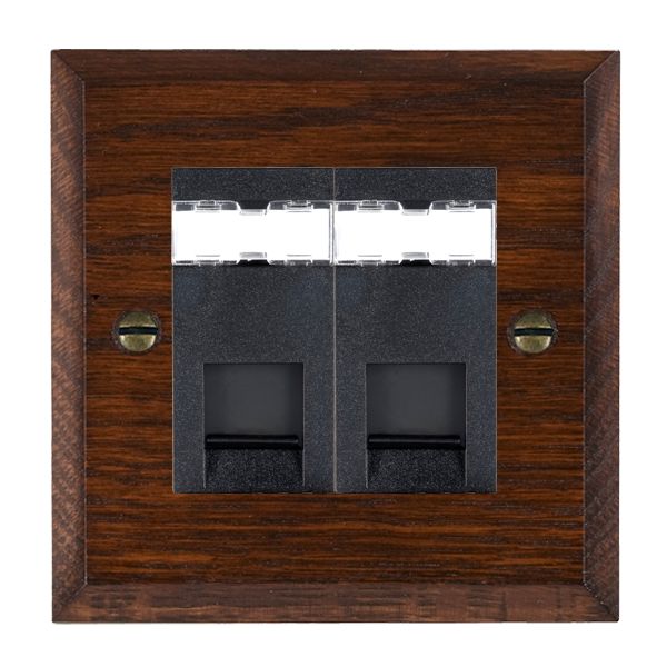 Wood Cha A/M 2g RJ12 Unshielded BL
