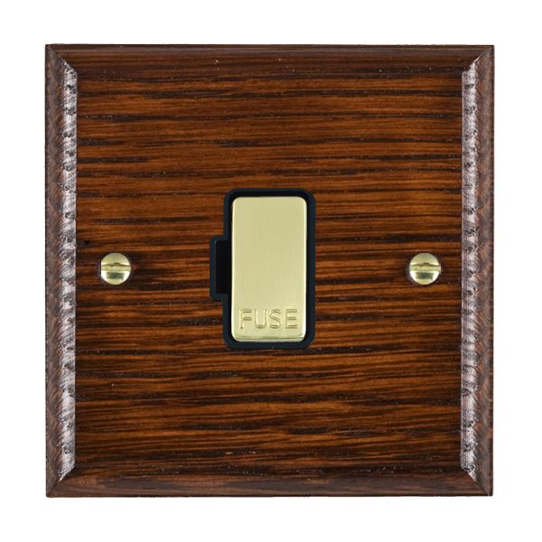 Wood Ovo A/M 1g 13A Fuse Only PB/BL