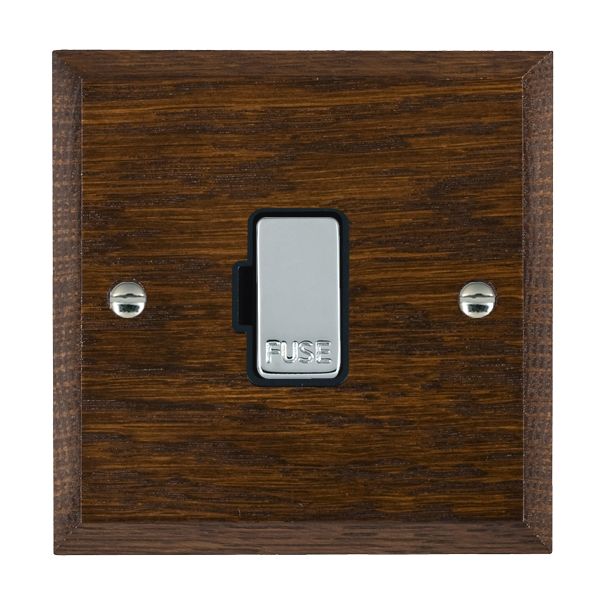Wood Cha D/O 1g 13A Fuse Only BC/BL