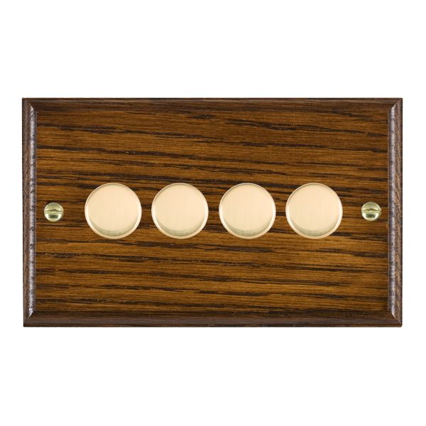 Wood Ovo D/O 4g LEDITB100 2 way Dim PB
