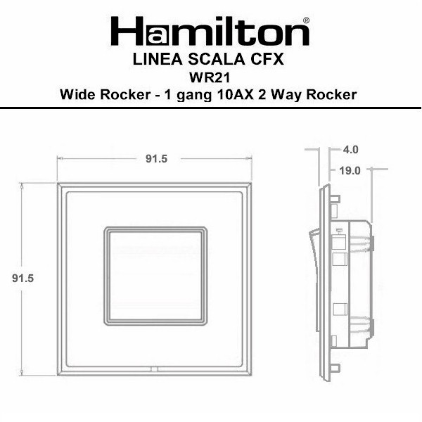 L-Sca CFX BK/PB Wd Rkr 1g 10AX 2W BK/BL - Image 2