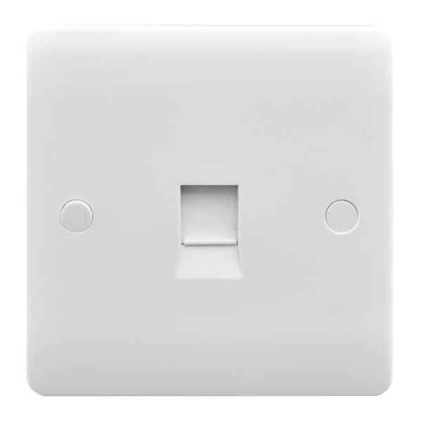 Verve White 1g RJ45 CAT5E Unshielded WH