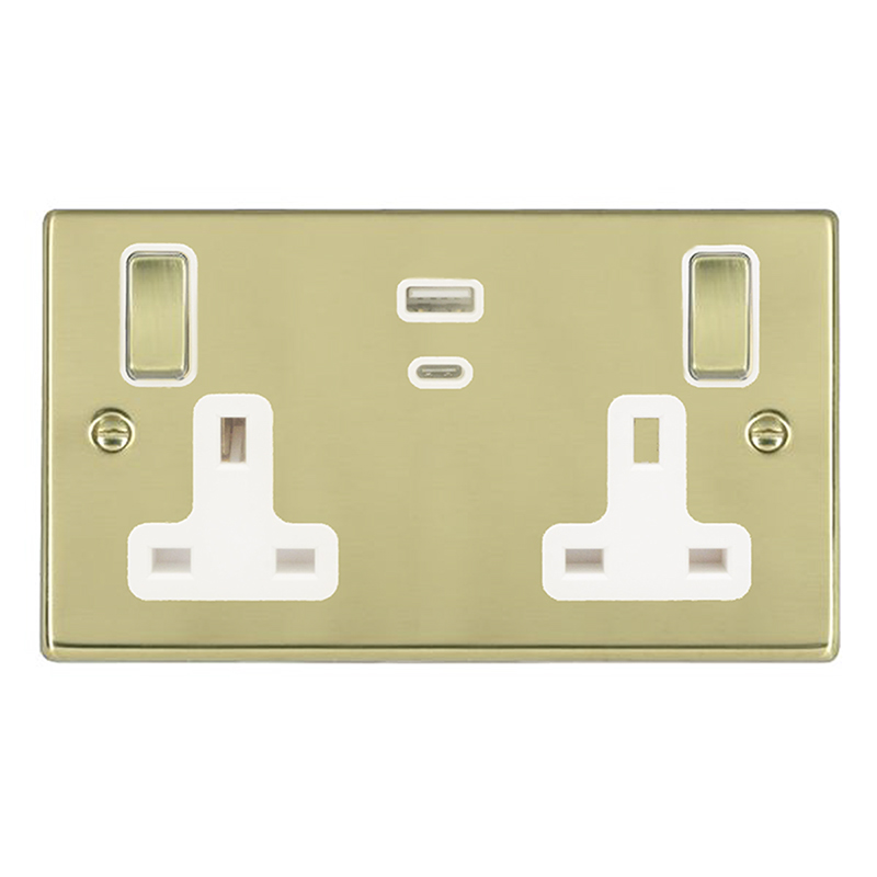 Hart PB SP SS2 + USB PD x2 PB/WH