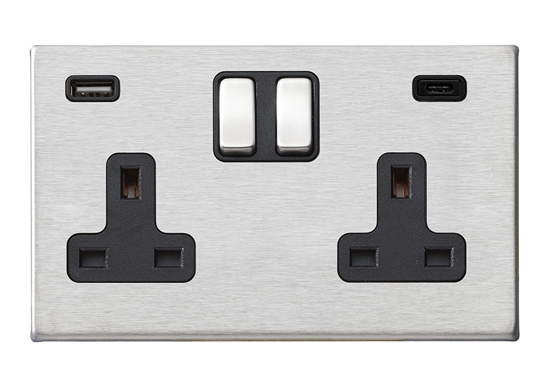 Hart G2 SS DP SS2+USB+USB C SS/BL