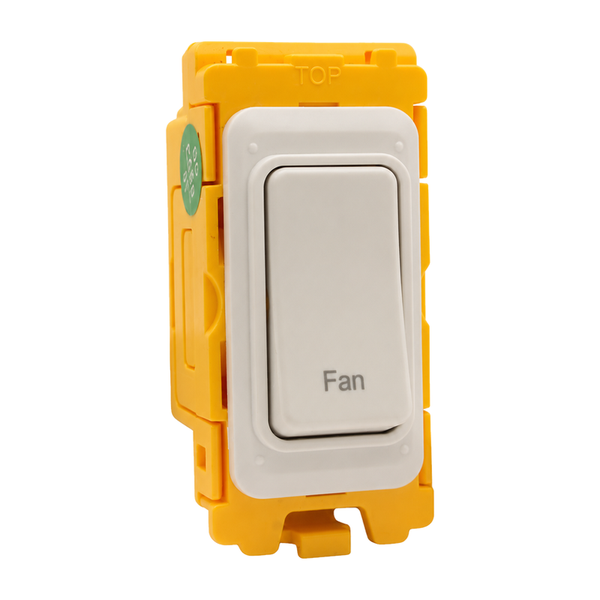 FLM 20AX DP Rocker Fan WH/WH