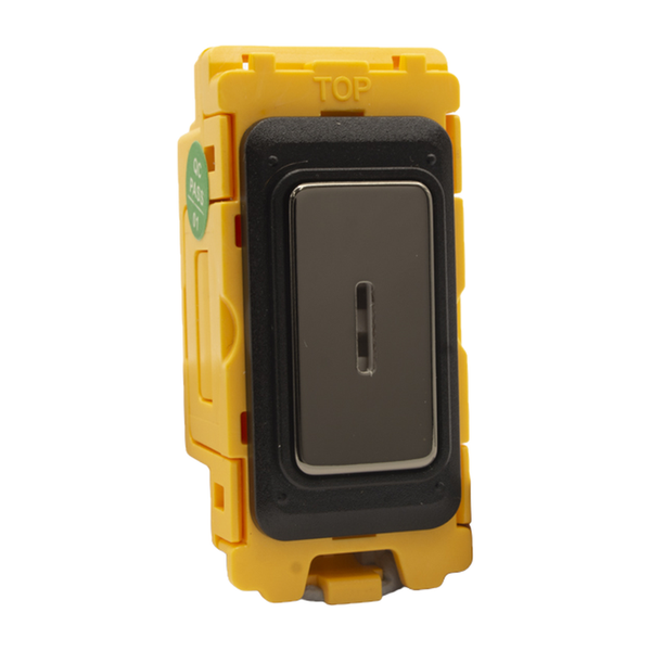FLM 20AX 2W Key Swt BK + BL Bezel
