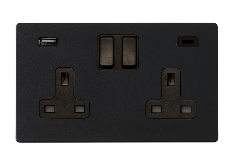 Hart G2 MB DP SS2+USB+USB C BL/BL