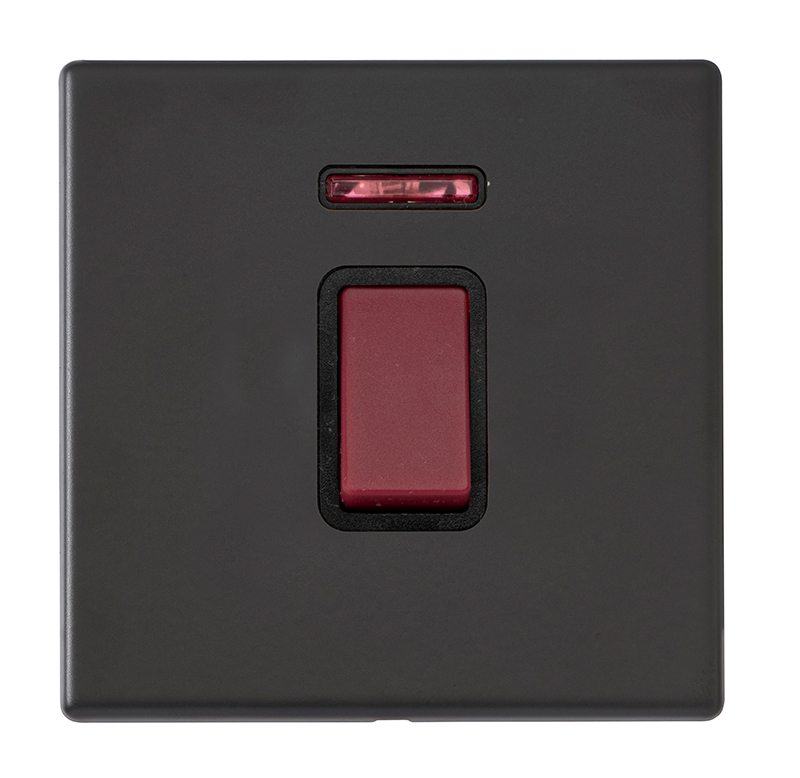 Hart G2 MB 1g 45A Dbl Pole+N Red Rkr/BL