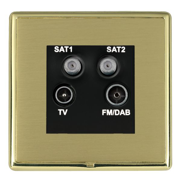 L-Ron CFX PB/SB No-Isolat TV+FM+2XSAT BL