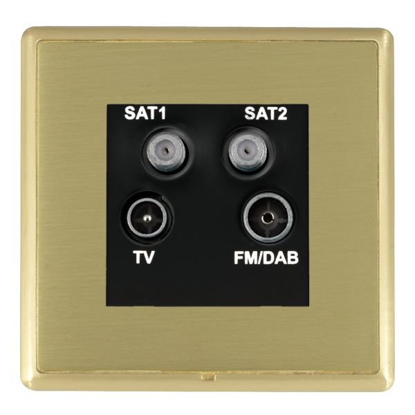 L-Ron CFX SB/SB No-Isolat TV+FM+2XSAT BL