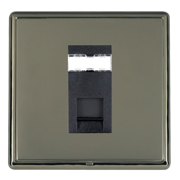 L-Ron CFX BK/BK 1g RJ45 CAT5E Unsheld BL